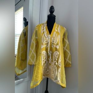 Pakistani Designer Kurta Embroidered Women